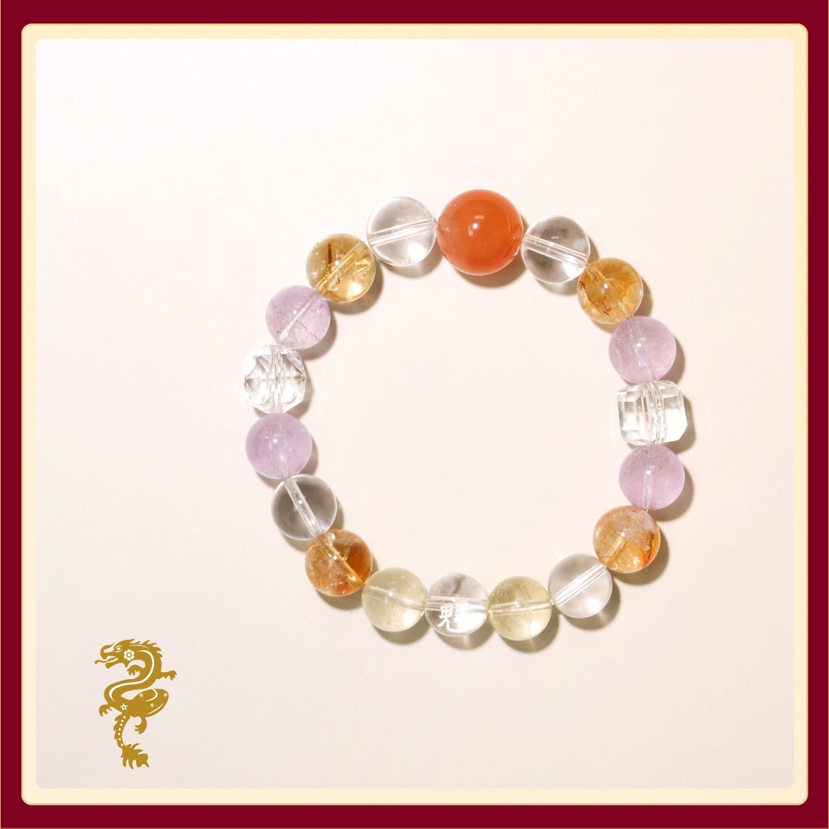 Dragon Zodiac Crystal Bracelet · Vision & Power · Ritual Blessed