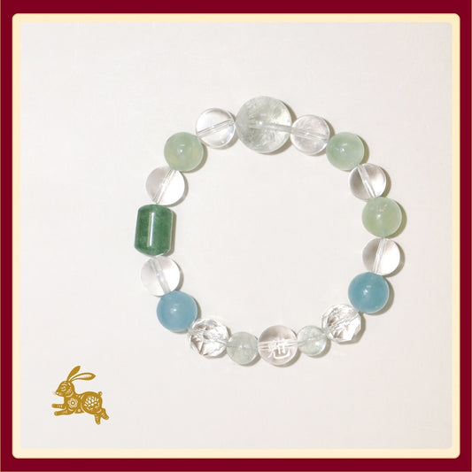 Rabbit Zodiac Crystal Bracelet · Grace & Renewal · Ritual Blessed
