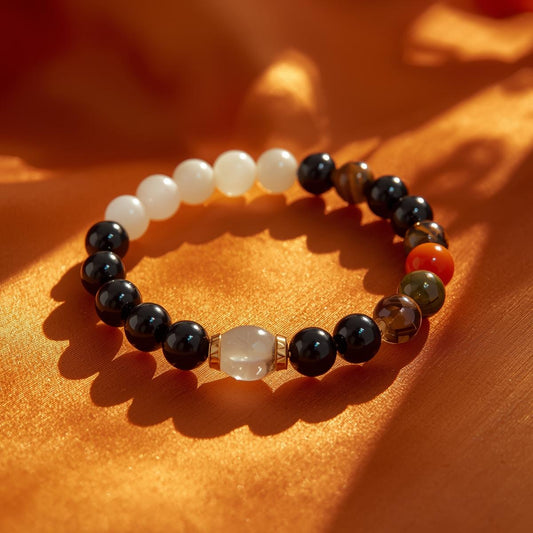 Feng Shui Five Elements Crystal Bracelet · Personalized Birth Chart & Taoist Blessing
