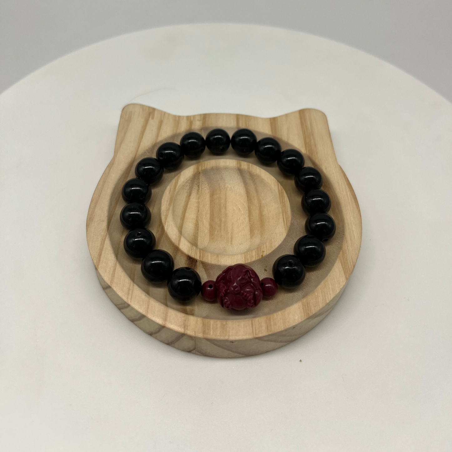 Feng Shui Water Element Bracelet · Obsidian for Calm & Protection