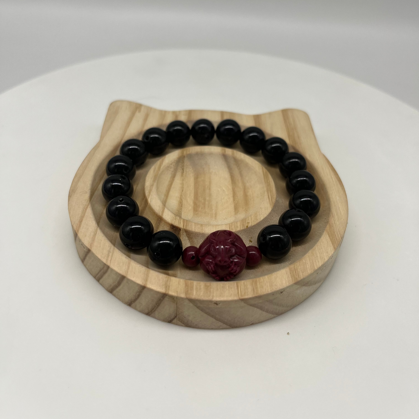 Feng Shui Water Element Bracelet · Obsidian for Calm & Protection