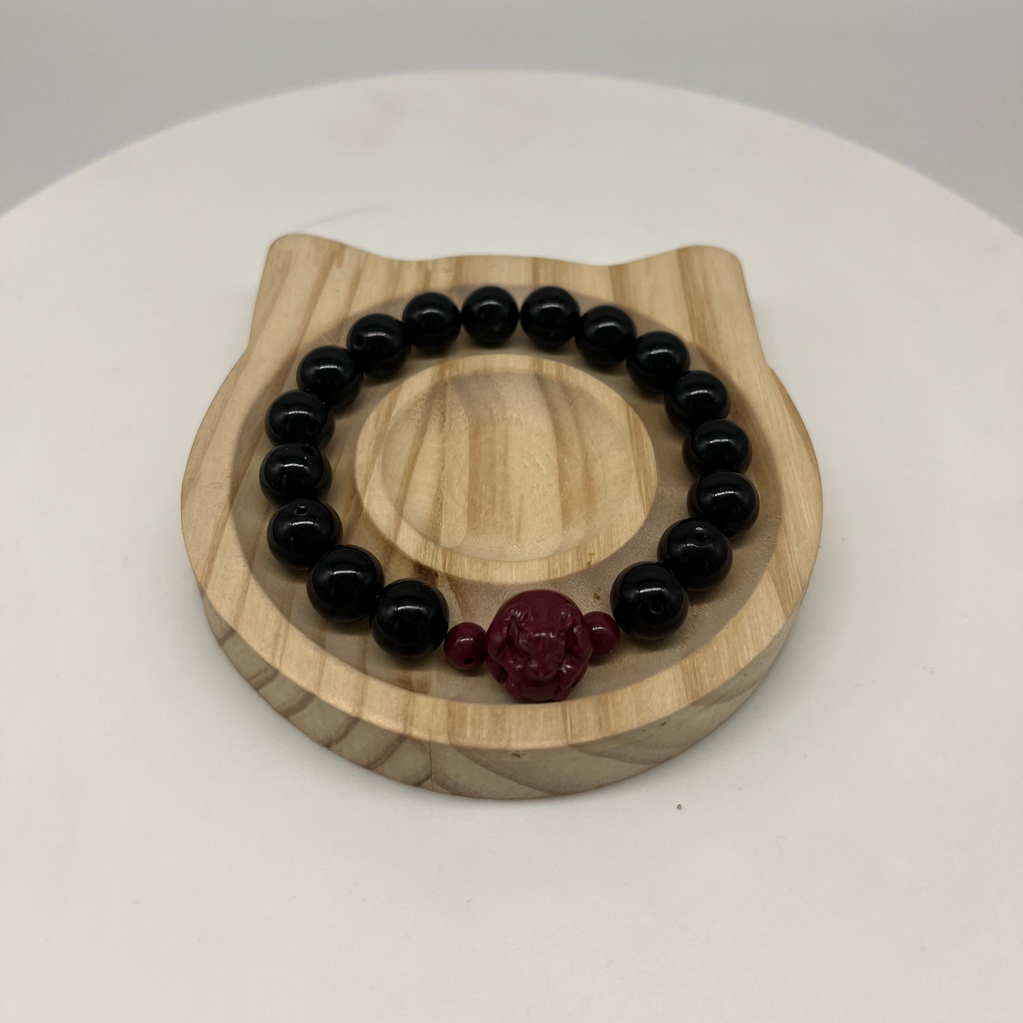 Feng Shui Water Element Bracelet · Obsidian for Calm & Protection