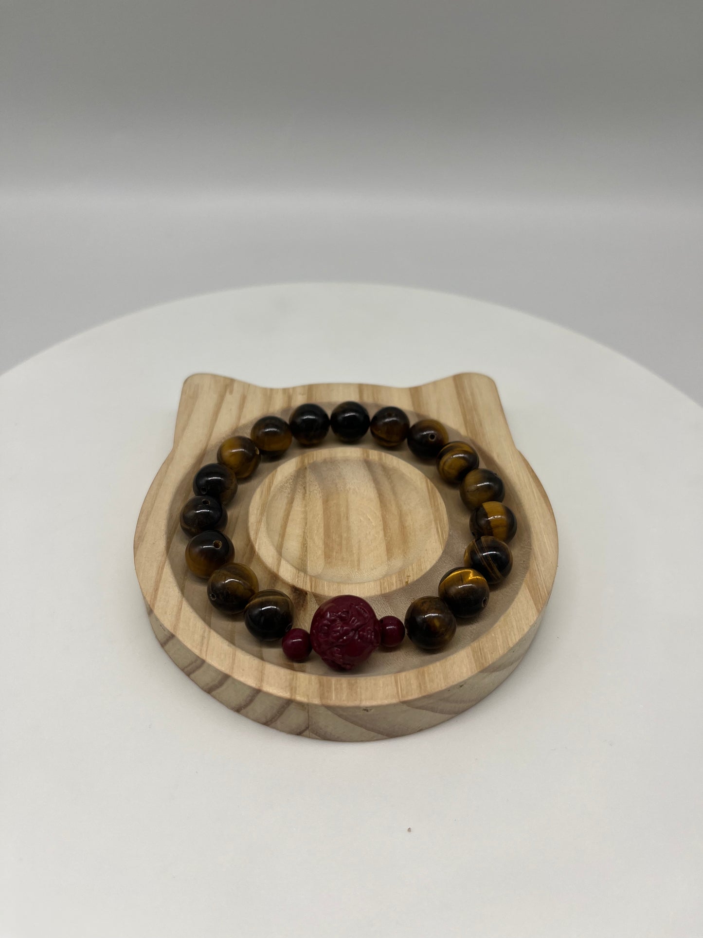 Feng Shui Earth Element Bracelet · Tiger’s Eye for Grounding & Protection