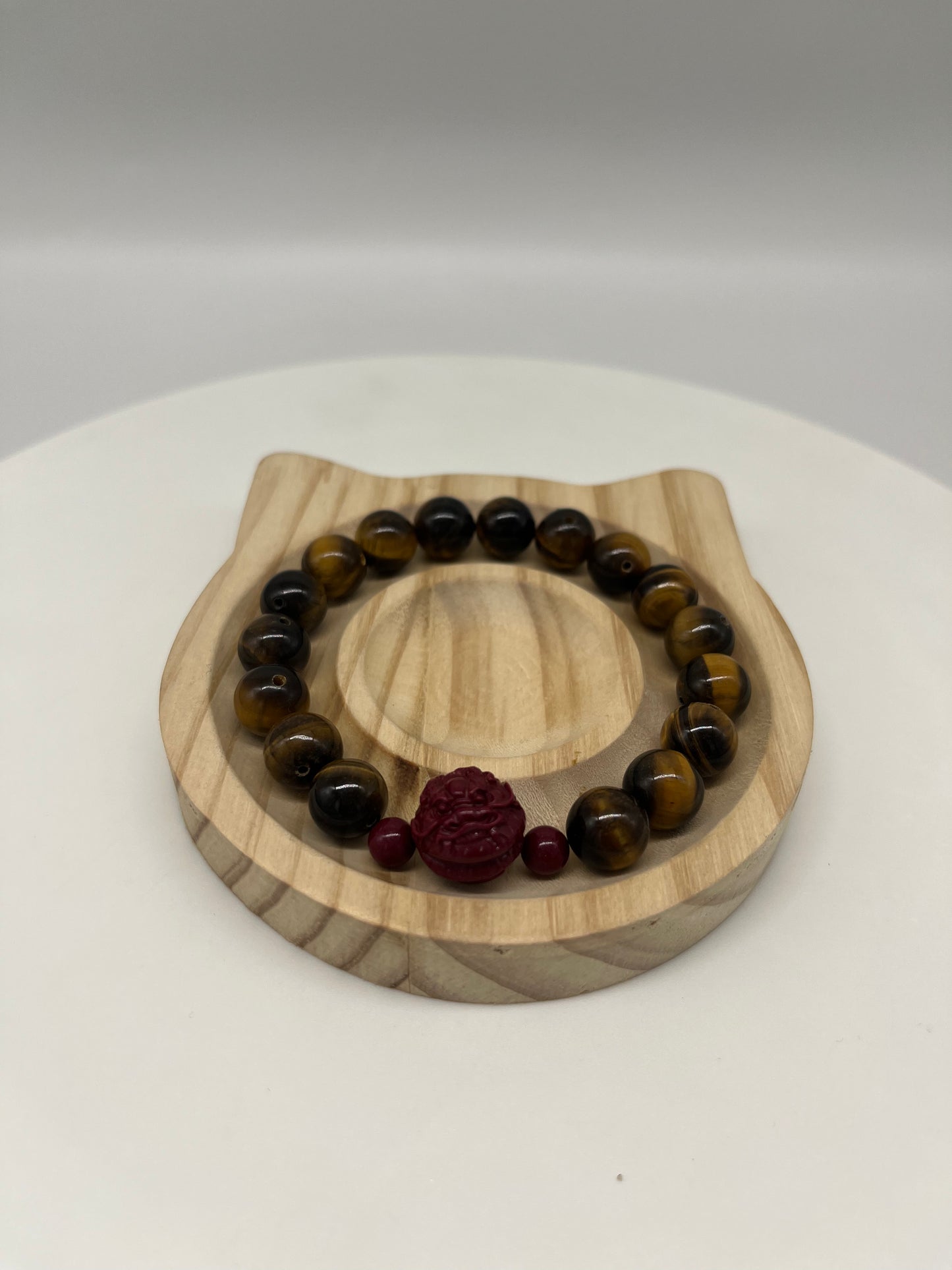 Feng Shui Earth Element Bracelet · Tiger’s Eye for Grounding & Protection