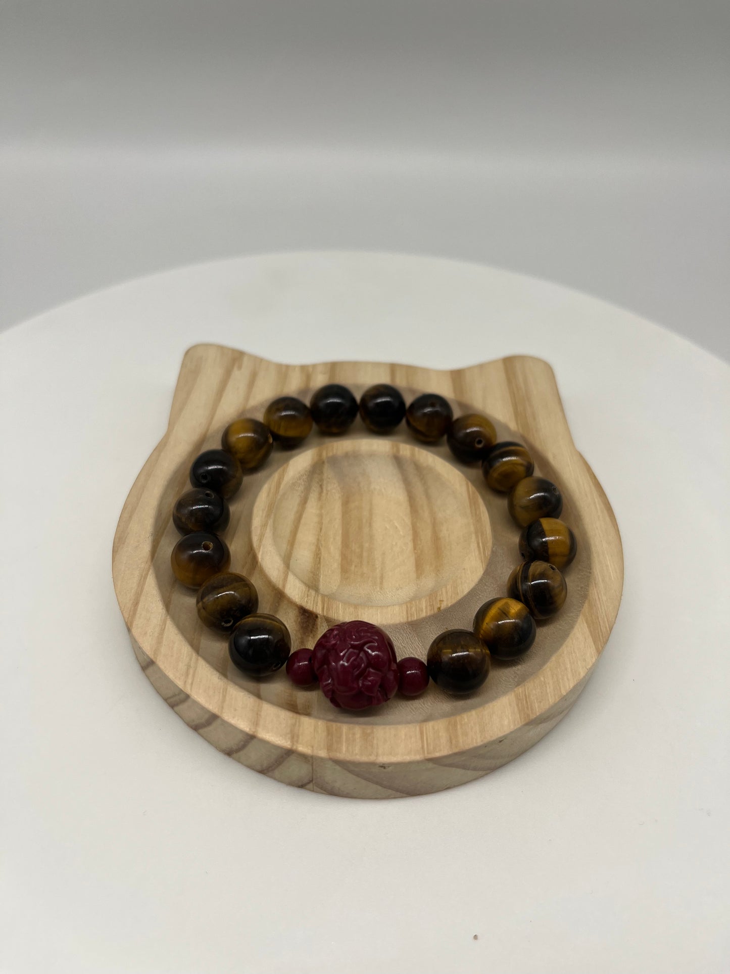 Feng Shui Earth Element Bracelet · Tiger’s Eye for Grounding & Protection