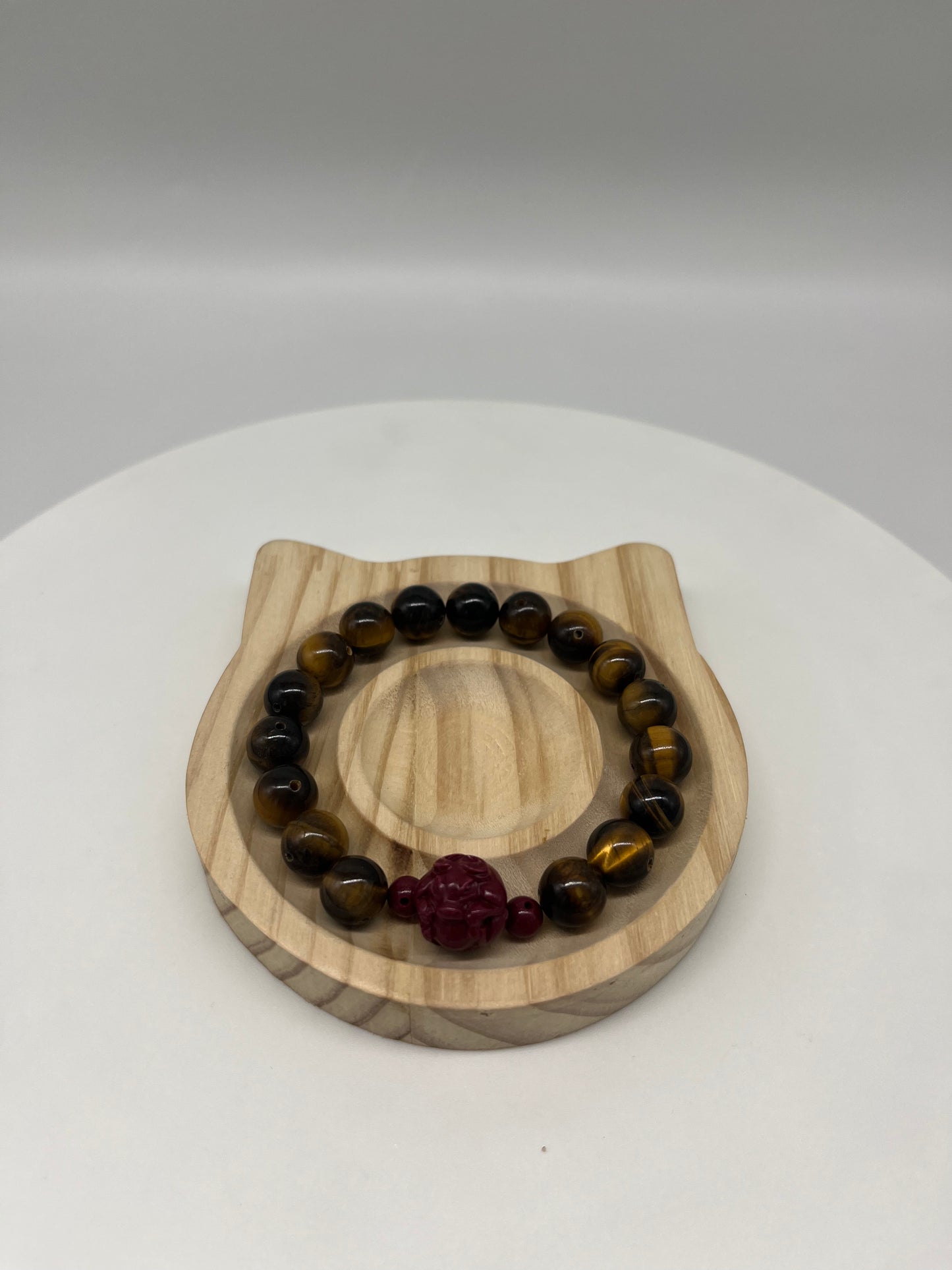 Feng Shui Earth Element Bracelet · Tiger’s Eye for Grounding & Protection
