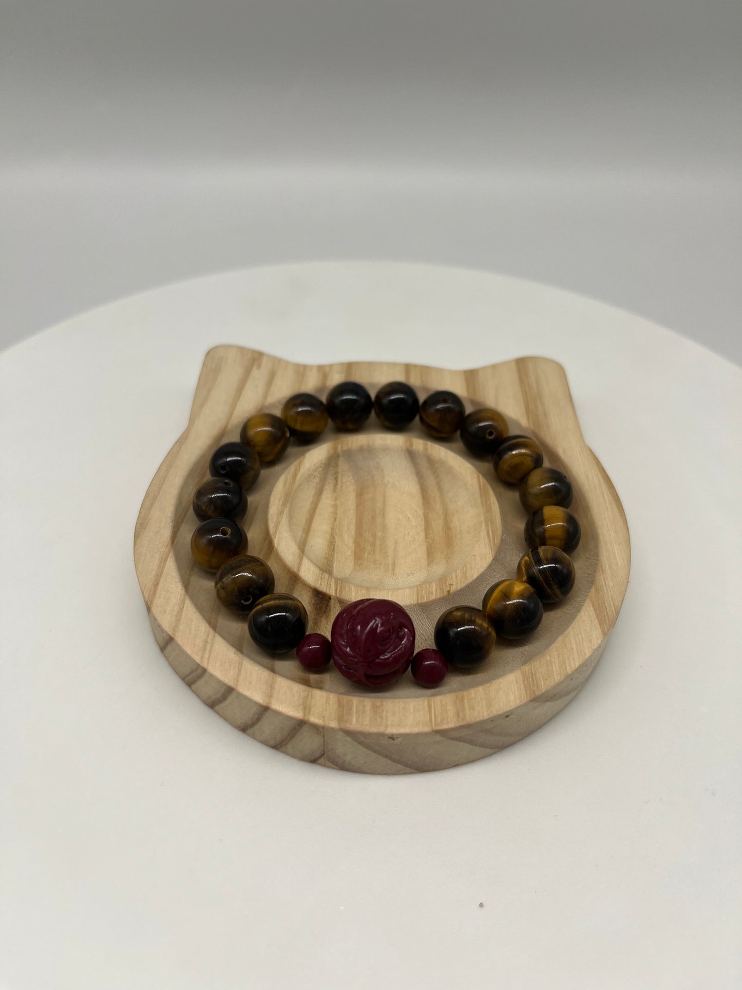 Feng Shui Earth Element Bracelet · Tiger’s Eye for Grounding & Protection