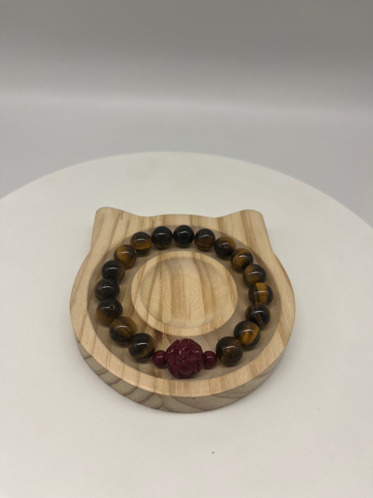 Feng Shui Earth Element Bracelet · Tiger’s Eye for Grounding & Protection