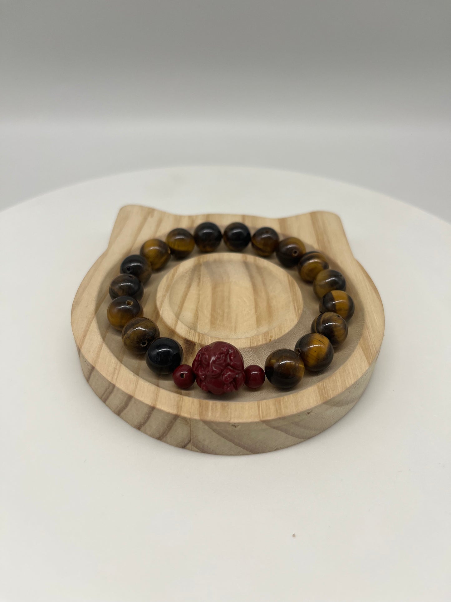 Feng Shui Earth Element Bracelet · Tiger’s Eye for Grounding & Protection